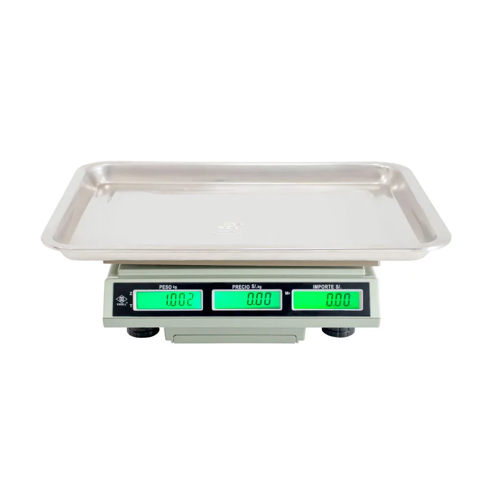 Balanza Comercial Excell AM3-30 de 30 Kilos
