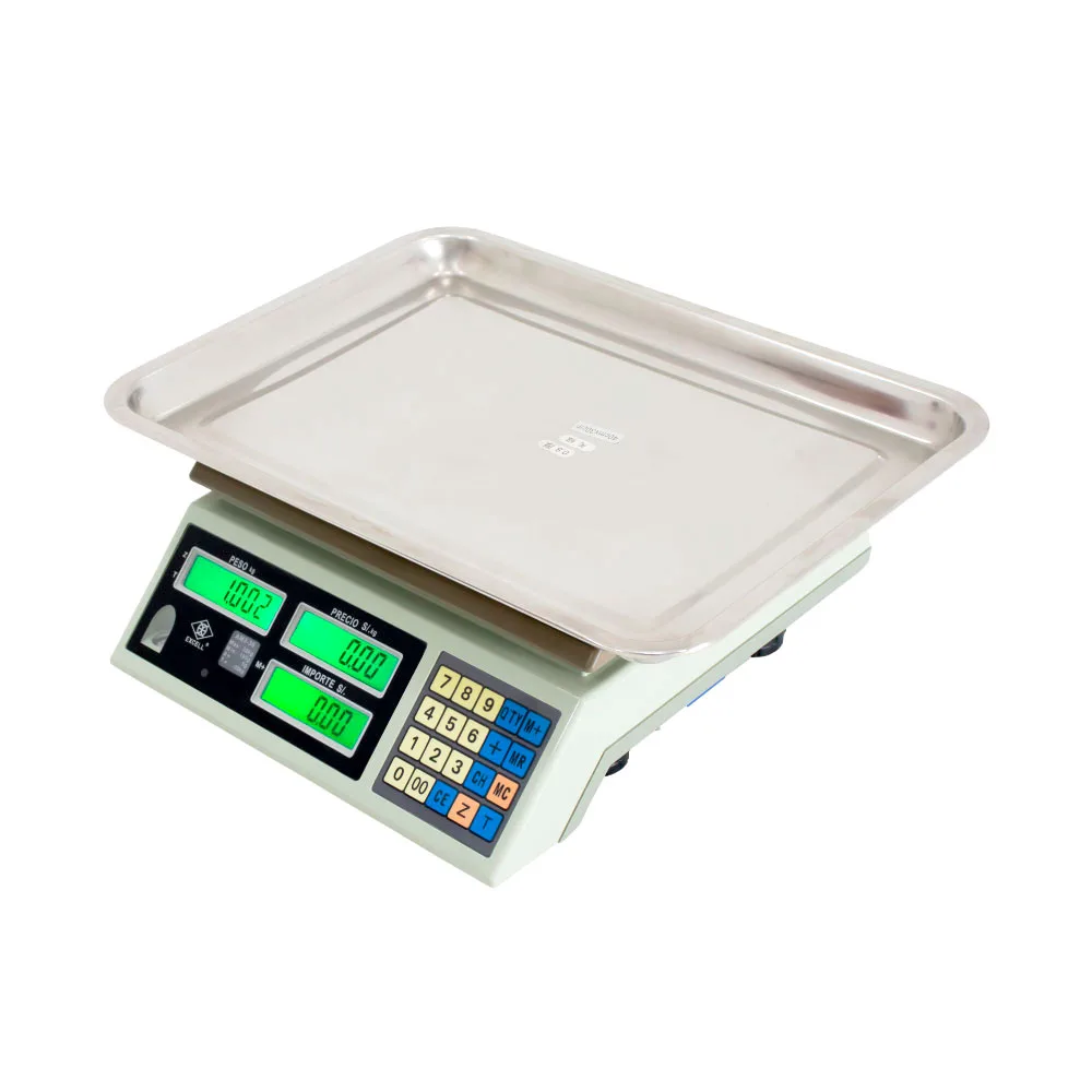 Balanza Comercial Excell AM3-30 de 30 Kilos