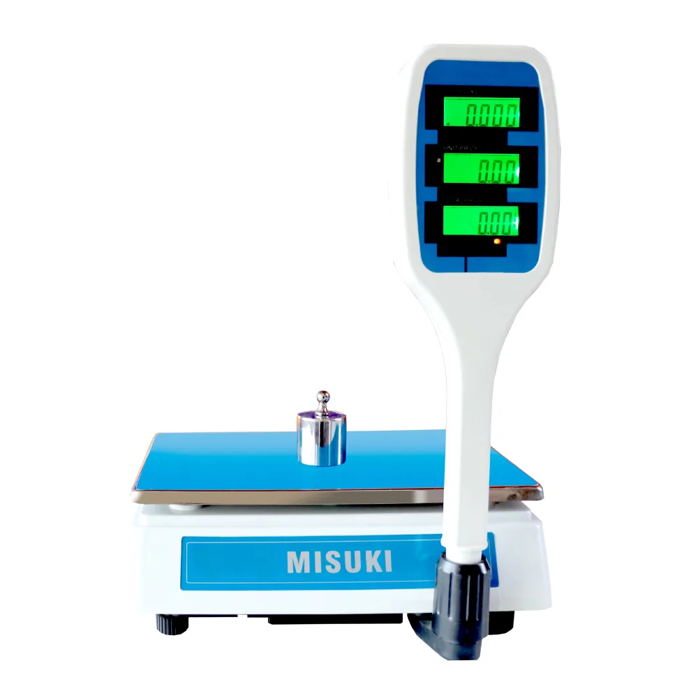 Balanza Comercial Misuki con torre de 30 Kilos
