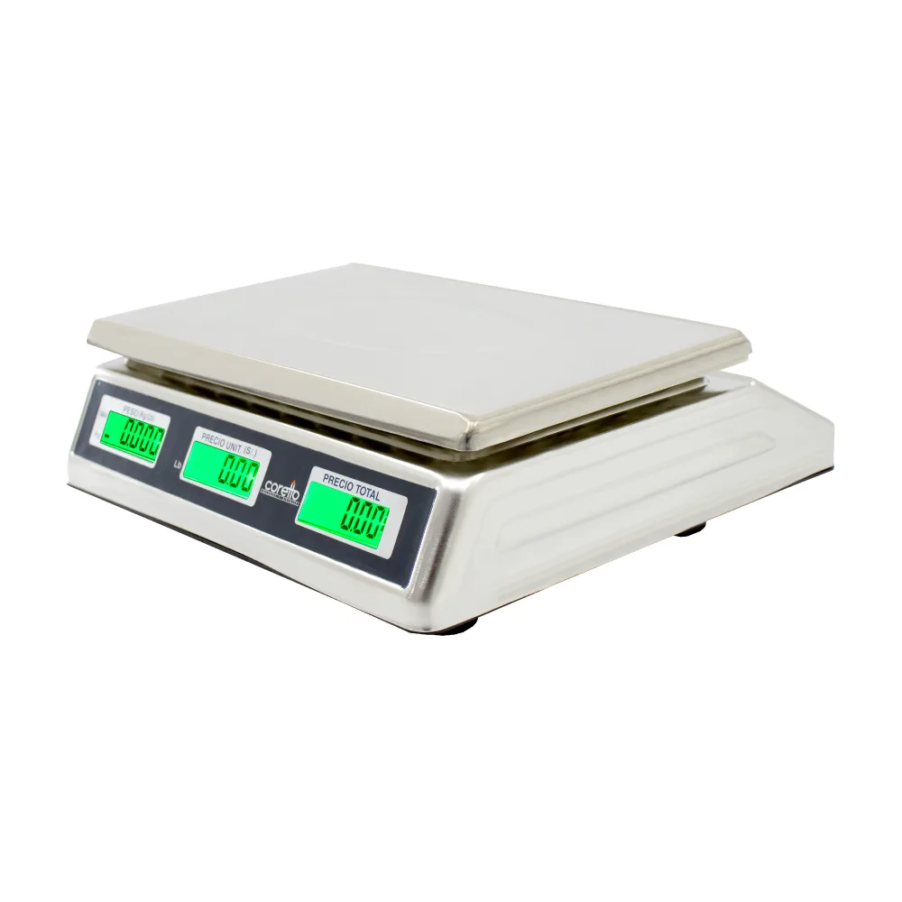 Balanza Comercial Coretto EC-40D de 40 Kilos