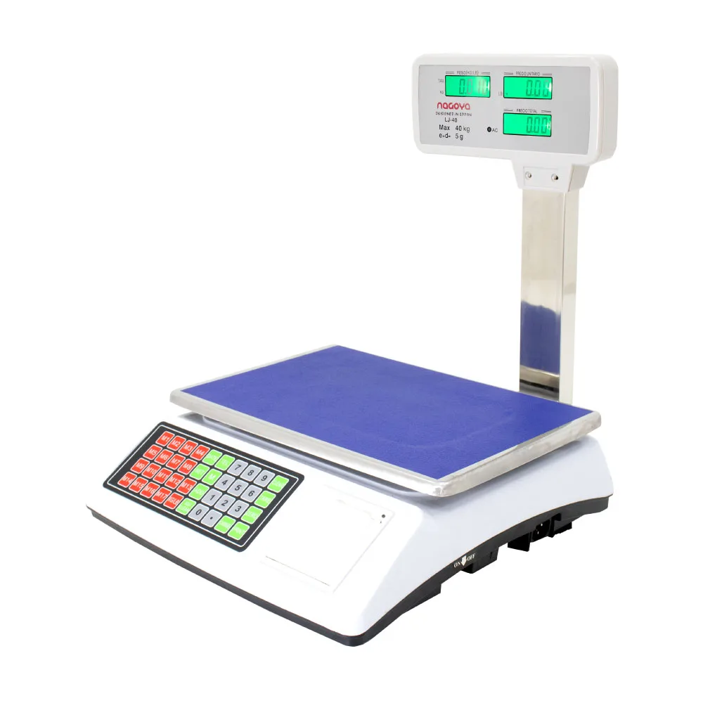 Balanza Comercial Nagoya LJ-40 de 40 Kilos