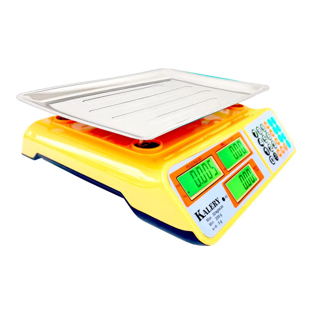 Balanza Comercial Kalery ACS-806T de 40 Kilos