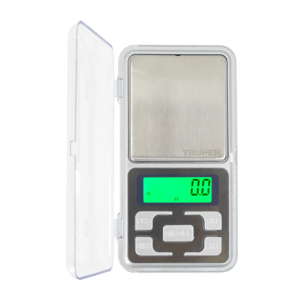 Balanza Precisión Truper BASE-05J de 500 Gramos