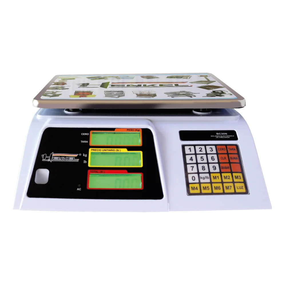 Balanza Gramera Henkel BC-30N de 30 Kilos