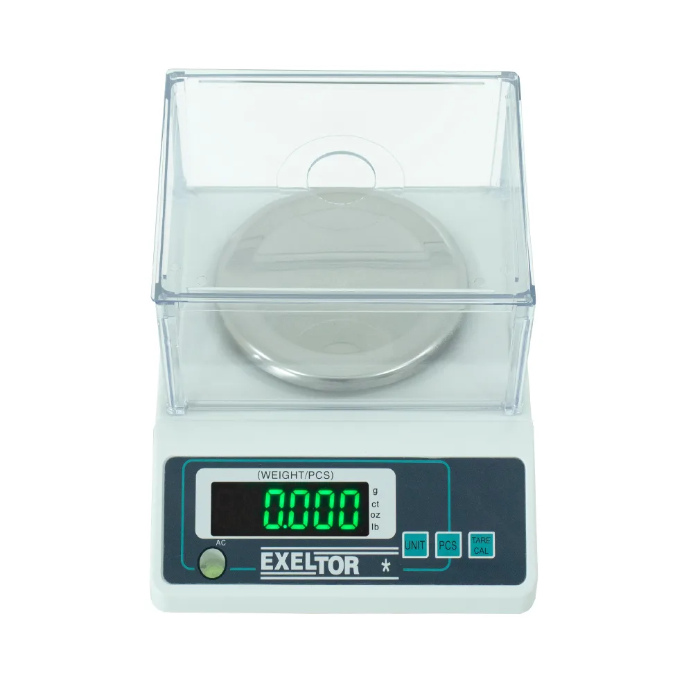 Balanza Precisión Exeltor WEIGHT/PCS de 1 Kilo