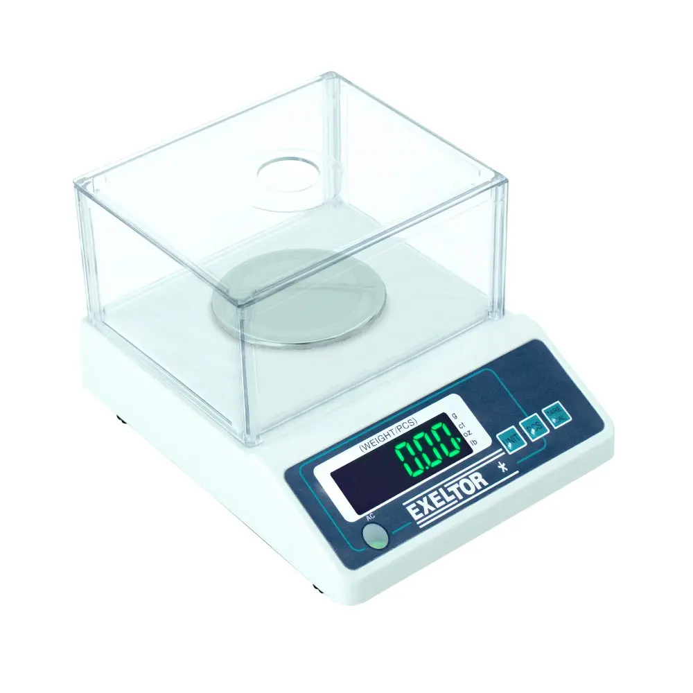 Balanza Precisión Exeltor WEIGHT/PCS de 500 Gramos