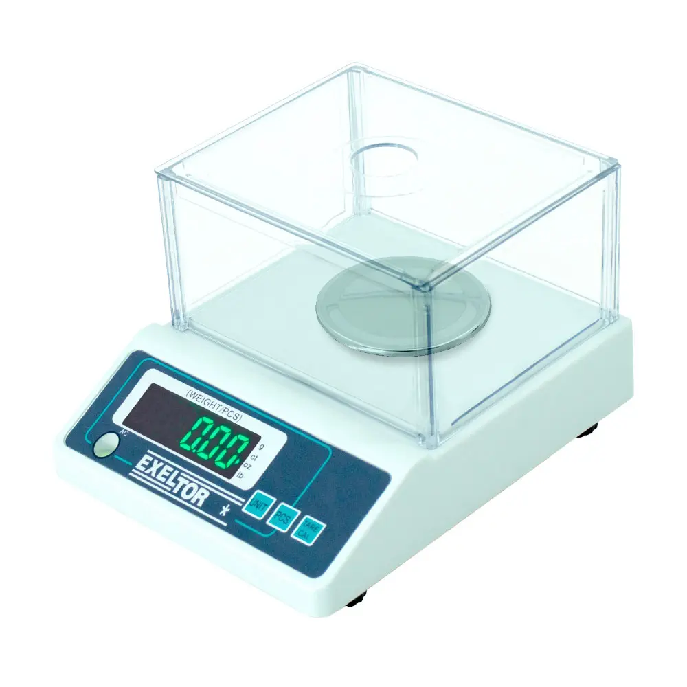 Balanza Precisión Exeltor WEIGHT/PCS de 500 Gramos