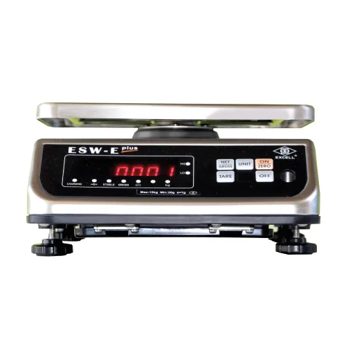 Balanza de Acero Inoxidable Excell ESW-E de 15 Kilos